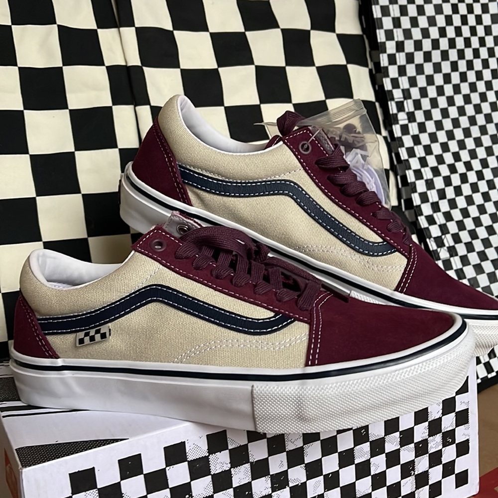 Vans Skate Old Skool Mauve Wine Men’s sneakers - Picture 6 of 16